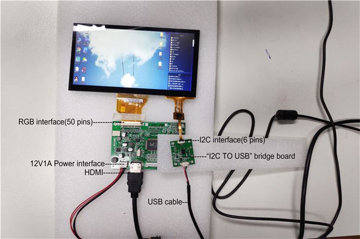 Raspberry PI i2c ukipen pantaila